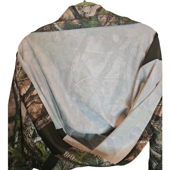 RedHead Grid Lite Quarter Zip 2XL Long-Sleeve Green Camouflage Mens wicking cool - Picture 6 of 10